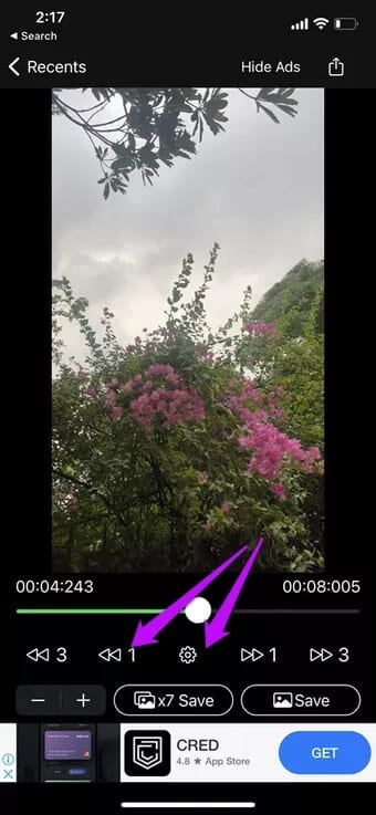 6-7 كيفية الحصول على صور ثابتة من مقاطع فيديو iPhone