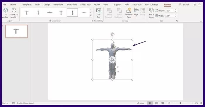 8 كيفية إدراج نماذج ثلاثية الأبعاد في تطبيقات Microsoft Office