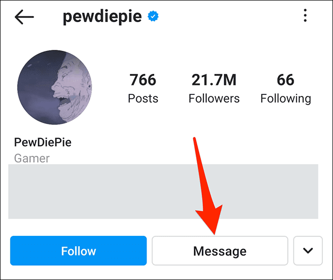 9-message-instagram كيفية مراسلة شخص ما على YouTube
