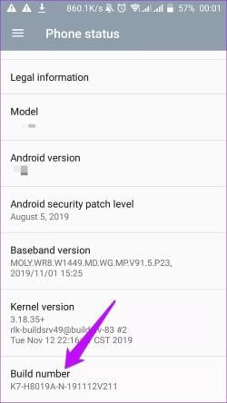 Build-Number-Android-Settings_935adec67b324b146ff212ec4c69054f أهم 5 طرق لإصلاح خطأ في مشكلات التطبيق على Android