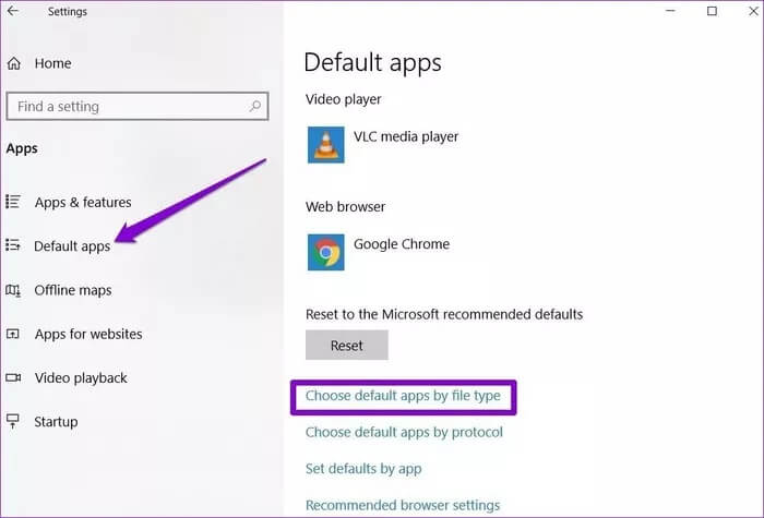 Change-Default-App-by-File-Type_935adec67b324b146ff212ec4c69054f كيفية تغيير التطبيقات الافتراضية على Windows 10