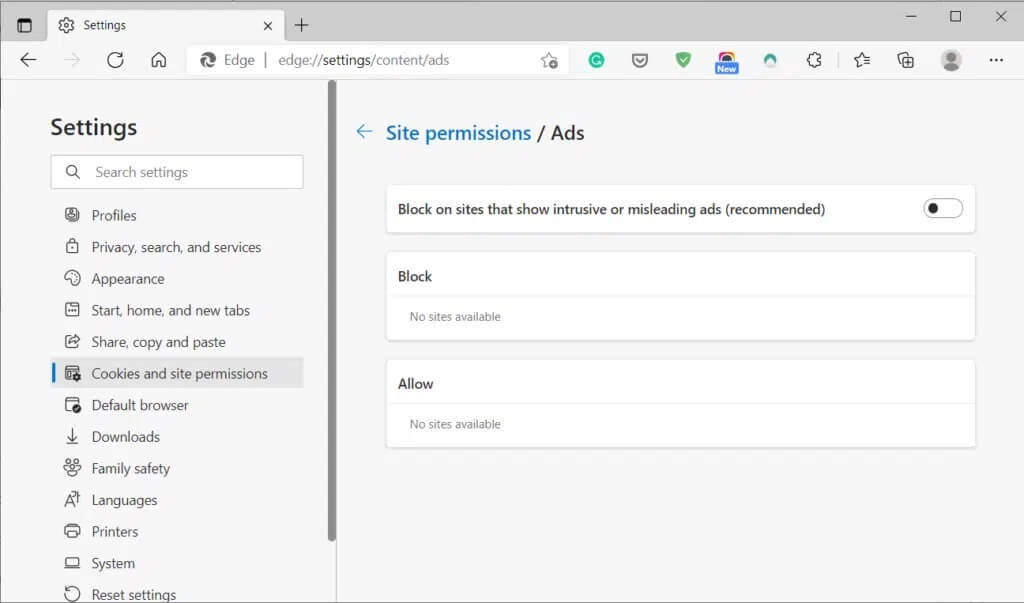 Disable-Ad-Blocker-on-Edge-1024x603-1 كيفية إصلاح عدم تحميل تعليقات YouTube