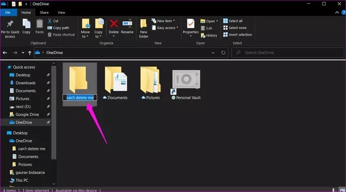 Fix-OneDrive-Cant-Delete-Folder-on-Windows-10-1_935adec67b324b146ff212ec4c69054f أفضل 9 طرق لإصلاح عدم التمكن من حذف مجلد  OneDrive على Windows 10