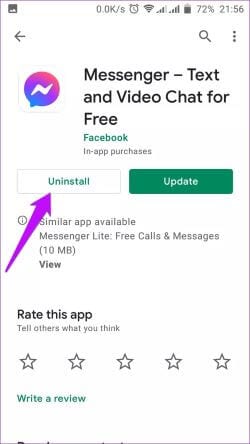 Google-Play-Store-Uninstall-App_935adec67b324b146ff212ec4c69054f أهم 5 طرق لإصلاح خطأ في مشكلات التطبيق على Android