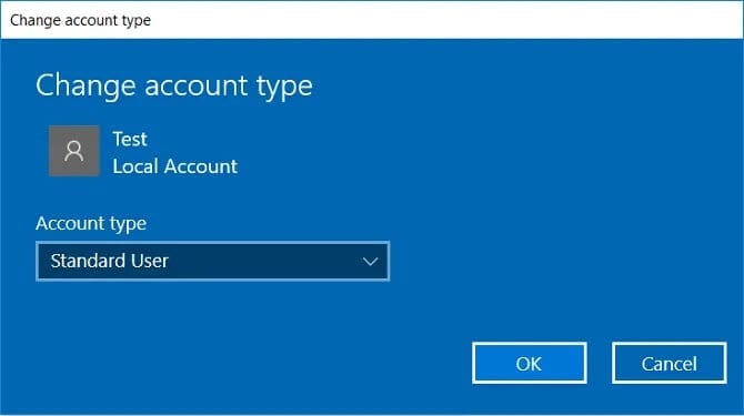 How-to-Change-User-Account-Type-in-Windows-10 كيفية تمكين أو تعطيل حساب المسؤول في نظام التشغيل Windows 10