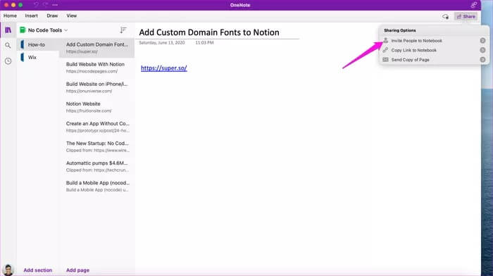 How-to-Share-OneNote-Notebook-on-Desktop-and-Mobile-10_935adec67b324b146ff212ec4c69054f كيفية مشاركة ملاحظات OneNote على الكمبيوتر والجوال