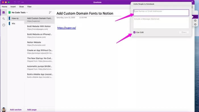 How-to-Share-OneNote-Notebook-on-Desktop-and-Mobile-11_935adec67b324b146ff212ec4c69054f كيفية مشاركة ملاحظات OneNote على الكمبيوتر والجوال