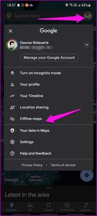 How-to-Use-Google-Maps-Offline-on-Android-and-iOS-14_935adec67b324b146ff212ec4c69054f كيفية استخدام Google Maps في وضع عدم الاتصال على Android و iOS