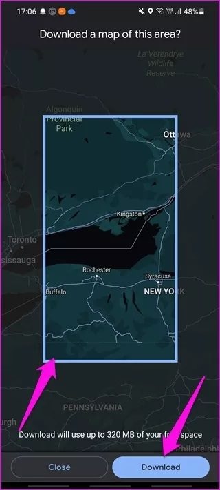 How-to-Use-Google-Maps-Offline-on-Android-and-iOS-4_935adec67b324b146ff212ec4c69054f كيفية استخدام Google Maps في وضع عدم الاتصال على Android و iOS