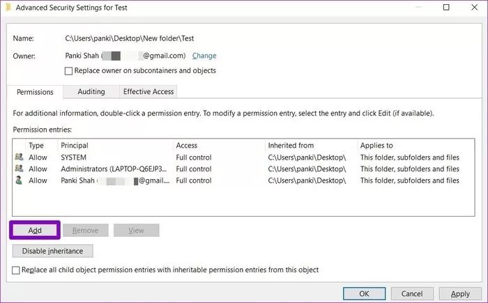 كيفية الحصول على الملكية الخاصة بالملفات أو بالمجلدات على Windows 10 - %categories