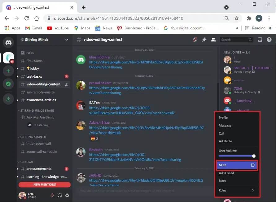 Right-click-on-the-name-of-the-user-you-wish-to-mute-and-click-on-Mute كيفية تعطيل إشعارات Discord