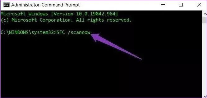 SFC-Scan_2021-07-27-155349_4d470f76dc99e18ad75087b1b8410ea9 أفضل 6 طرق لإصلاح أعطال التطبيقات على نظام التشغيل Windows 10