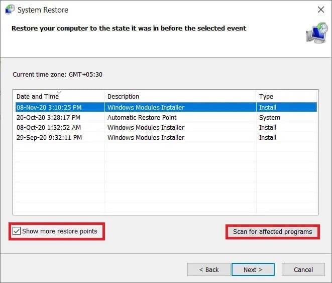 إصلاح خطأ في تحديث Windows Update 0x800704c7 - %categories