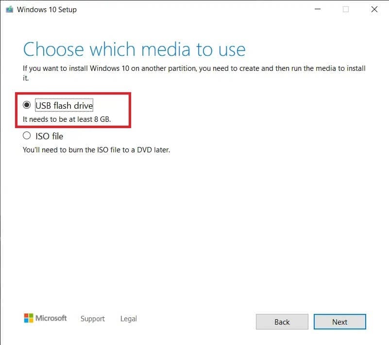 إصلاح نظام التشغيل Windows 10 لا يتم التمهيد من USB - %categories