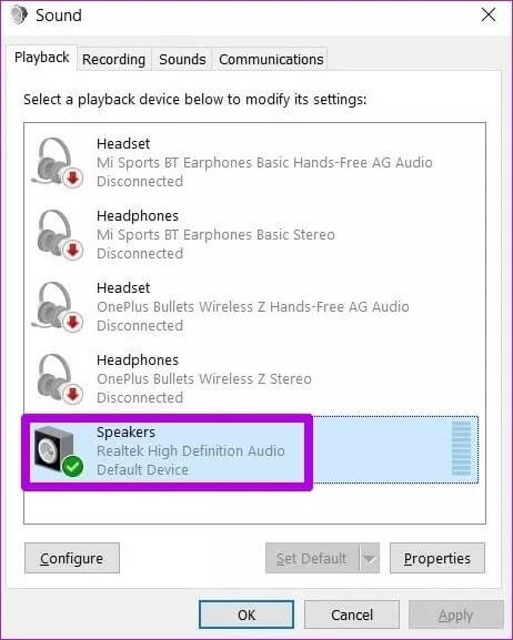 Sound-Settings_4d470f76dc99e18ad75087b1b8410ea9 كيفية إصلاح عدم عمل الصوت على Windows 10