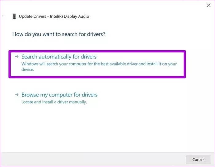 Update-Audio-Drivers-on-Windows-10_935adec67b324b146ff212ec4c69054f كيفية إصلاح عدم عمل الصوت على Windows 10