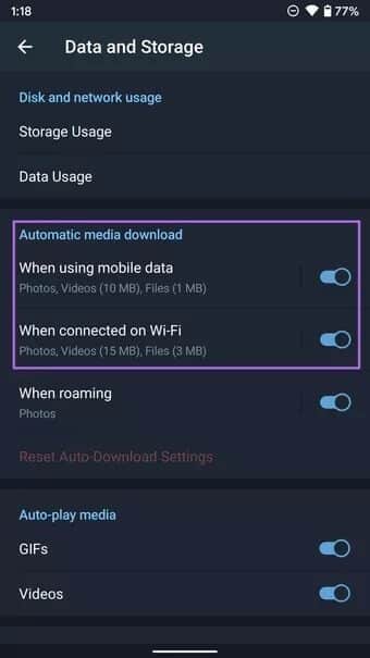 automatic-media-download_7c4a12eb7455b3a1ce1ef1cadcf29289 كيفية إيقاف الحفظ التلقائي للصور ومقاطع الفيديو على Telegram