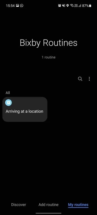bixby-routine-created_7c4a12eb7455b3a1ce1ef1cadcf29289 كيفية توصيل Wi-Fi تلقائيًا بهواتف Samsung Galaxy