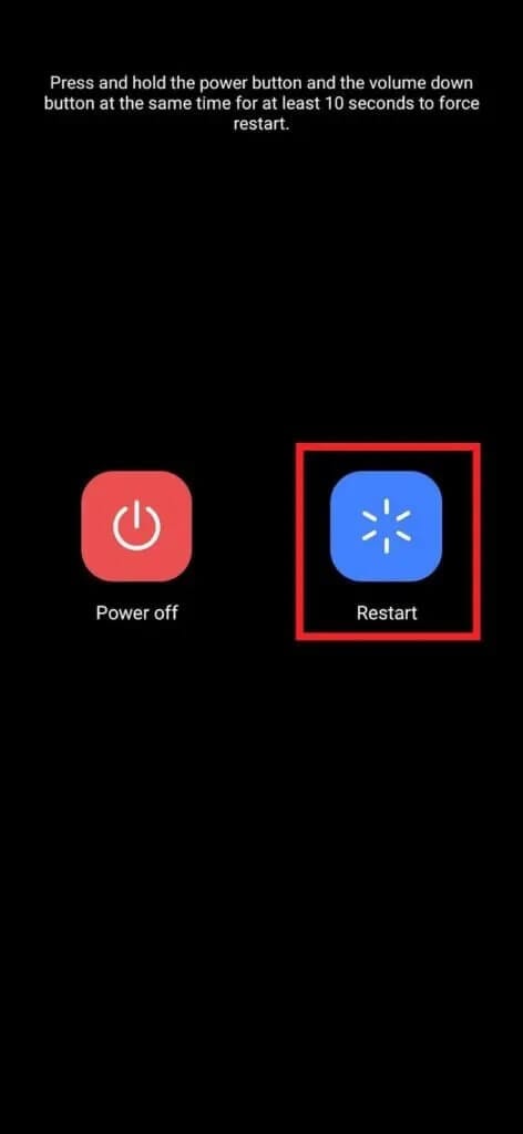 choose-restart-472x1024-1 لماذا هاتفي عالق في الوضع الآمن؟