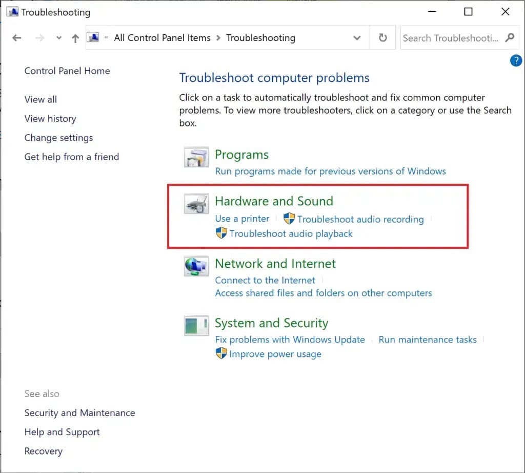 click-on-hardware-and-sound-3-1024x924-1 إصلاح عدم عمل تطبيقات Windows 10