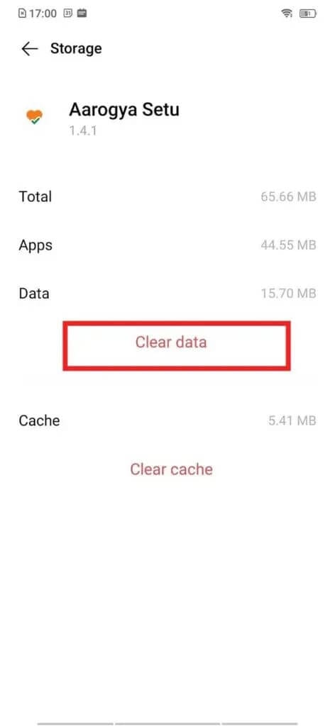 click-storage-then-press-clear-storage-data-472x1024-1 لماذا هاتفي عالق في الوضع الآمن؟