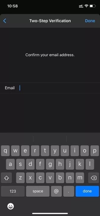 confirm-email-address_7c4a12eb7455b3a1ce1ef1cadcf29289 كيفية تأمين Whatsapp من خلال التحقق بخطوتين