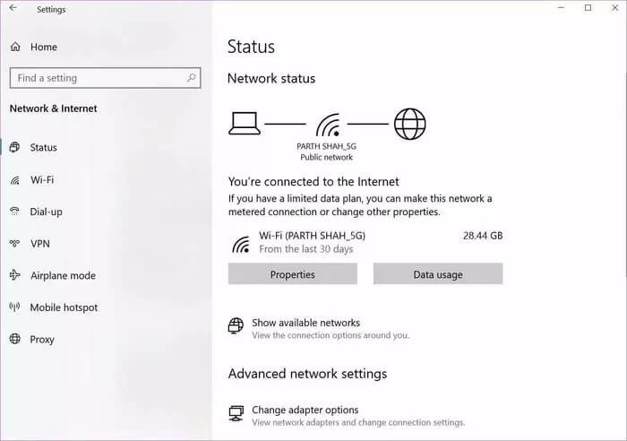 connected-to-internet_2021-07-28-170953_935adec67b324b146ff212ec4c69054f أفضل 8 طرق لإصلاح مشاكل Zoom أثناء الاتصال