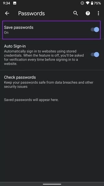 disable-save-passwords_2021-07-09-165123_7c4a12eb7455b3a1ce1ef1cadcf29289 كيفية منع Google Chrome من طلب حفظ كلمات المرور