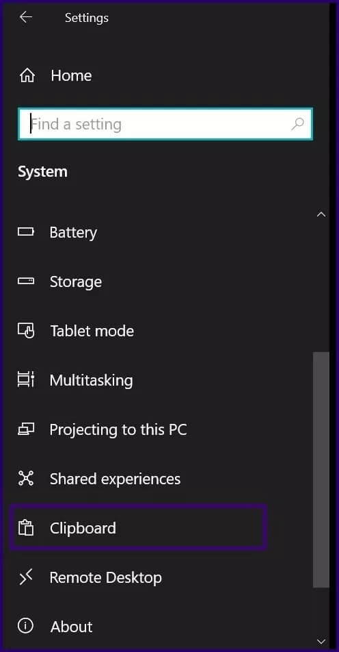 enable-clipboard-history-windows-10-step-3_4d470f76dc99e18ad75087b1b8410ea9 أفضل 4 طرق لتمكين سجل الحافظة في Windows 10