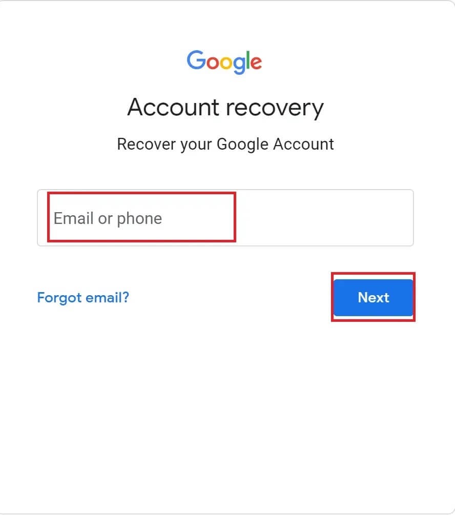 enter-your-email-id-or-phone-number-and-click-next كيفية إصلاح استمرار تسجيل الخروج على YouTube