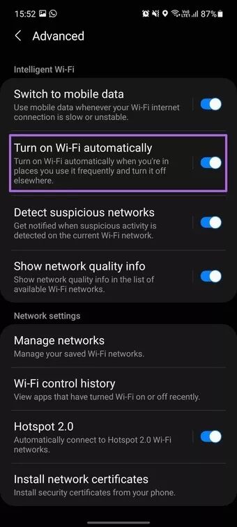 كيفية توصيل Wi-Fi تلقائيًا بهواتف Samsung Galaxy - %categories