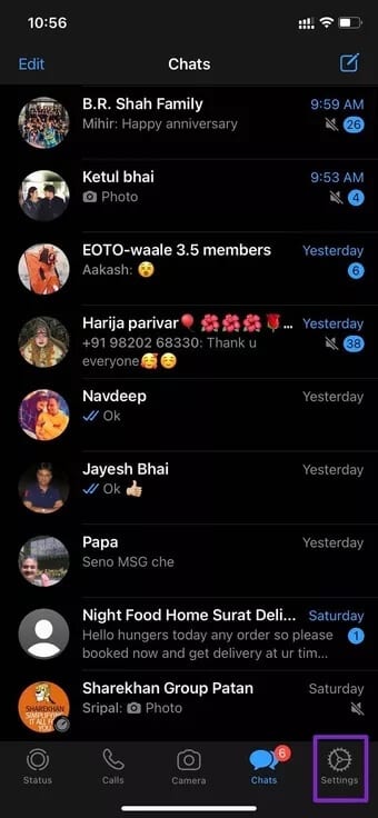go-to-whatsapp-settings_2021-07-12-062033_7c4a12eb7455b3a1ce1ef1cadcf29289 كيفية تأمين Whatsapp من خلال التحقق بخطوتين