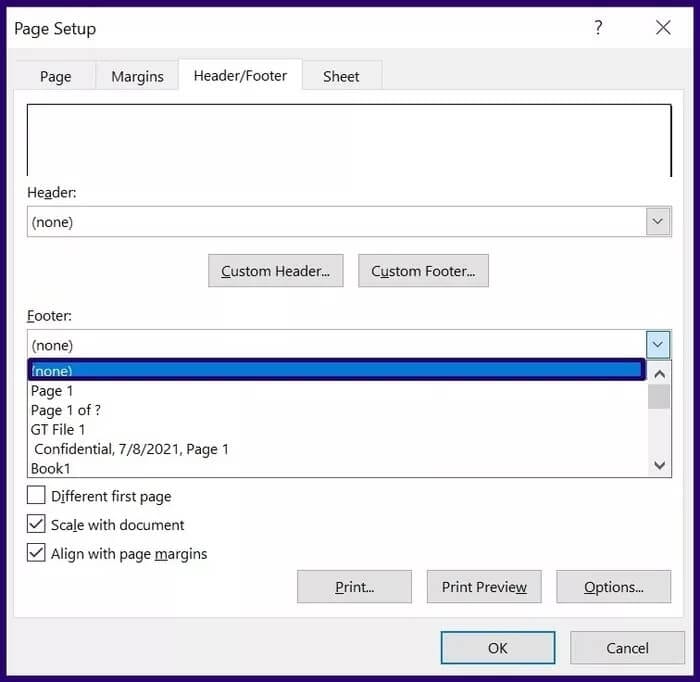 كيفية إدراج الرؤوس والتذييلات في Microsoft Excel - %categories