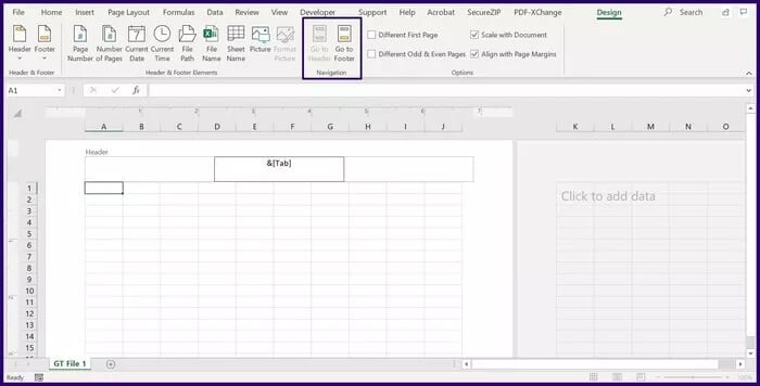 كيفية إدراج الرؤوس والتذييلات في Microsoft Excel - %categories