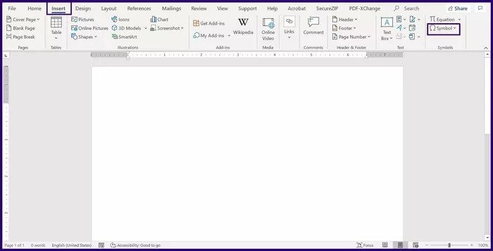 insert-tick-symbols-in-microsoft-word-step-3_935adec67b324b146ff212ec4c69054f أفضل 4 طرق لإدراج علامة اختيار أو رمز التجزئة في تطبيقات Microsoft Office