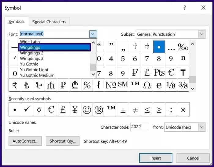 insert-tick-symbols-in-microsoft-word-step-6_935adec67b324b146ff212ec4c69054f أفضل 4 طرق لإدراج علامة اختيار أو رمز التجزئة في تطبيقات Microsoft Office