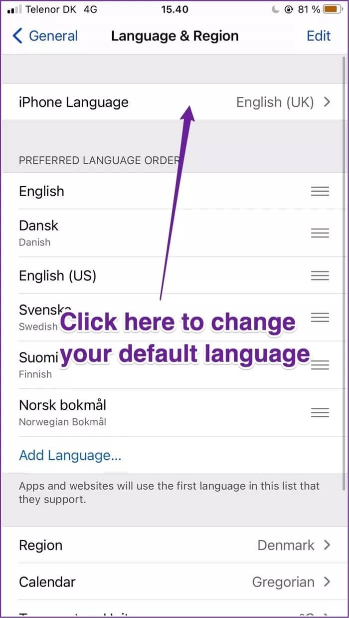 iphone-change-default-language-in-settings_935adec67b324b146ff212ec4c69054f كيفية تغيير اللغة الافتراضية على جهاز iPhone الخاص بك