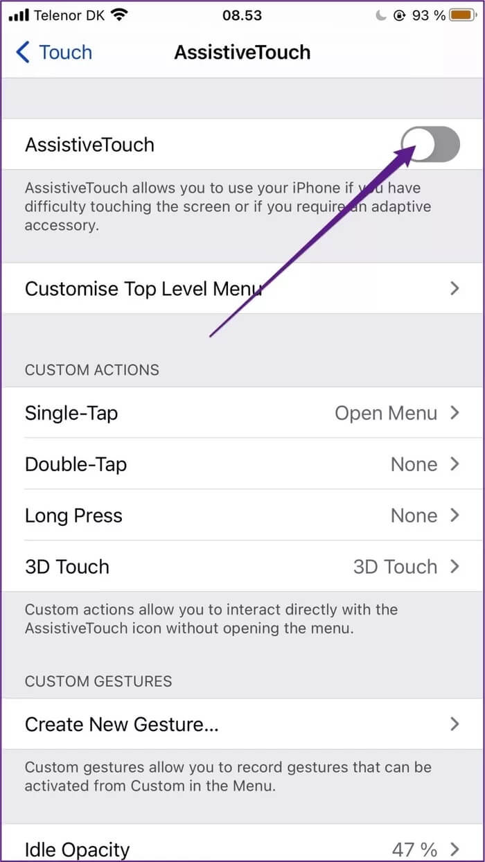 iphone-toggle-assistive-touch_935adec67b324b146ff212ec4c69054f كيفية إصلاح عدم عمل زر الشاشة الرئيسية على iPhone
