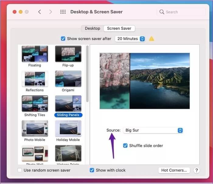 mac-desktop-and-screensaver-source_935adec67b324b146ff212ec4c69054f كيفية ضبط وتخصيص شاشة التوقف على Mac
