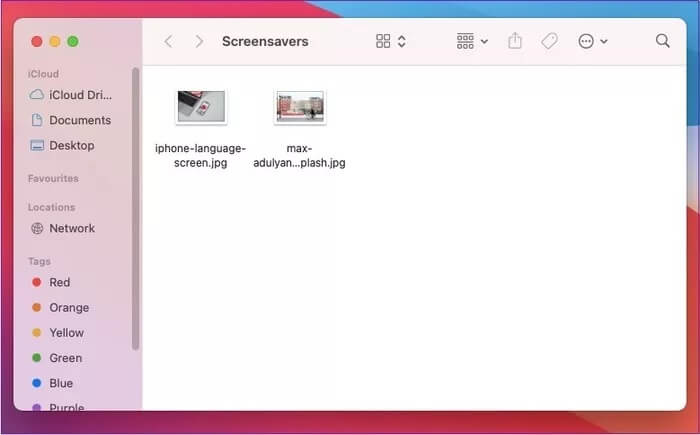 mac-screensavers-folder_935adec67b324b146ff212ec4c69054f كيفية ضبط وتخصيص شاشة التوقف على Mac