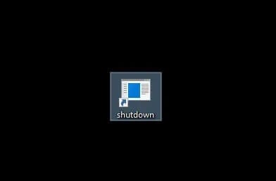 now-the-shortcut-will-be-displayed-on-the-desktop كيفية إنشاء مؤقت نوم Windows 10 على جهاز الكمبيوتر الخاص بك