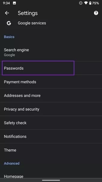 open-chrome-password-menu_2021-07-09-165118_7c4a12eb7455b3a1ce1ef1cadcf29289 كيفية منع Google Chrome من طلب حفظ كلمات المرور