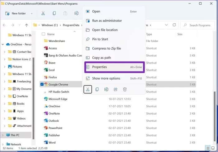 open-chrome-properties_935adec67b324b146ff212ec4c69054f أفضل 7 طرق لحل مشكل الصفحة الفارغة بدون عنوان في Google Chrome