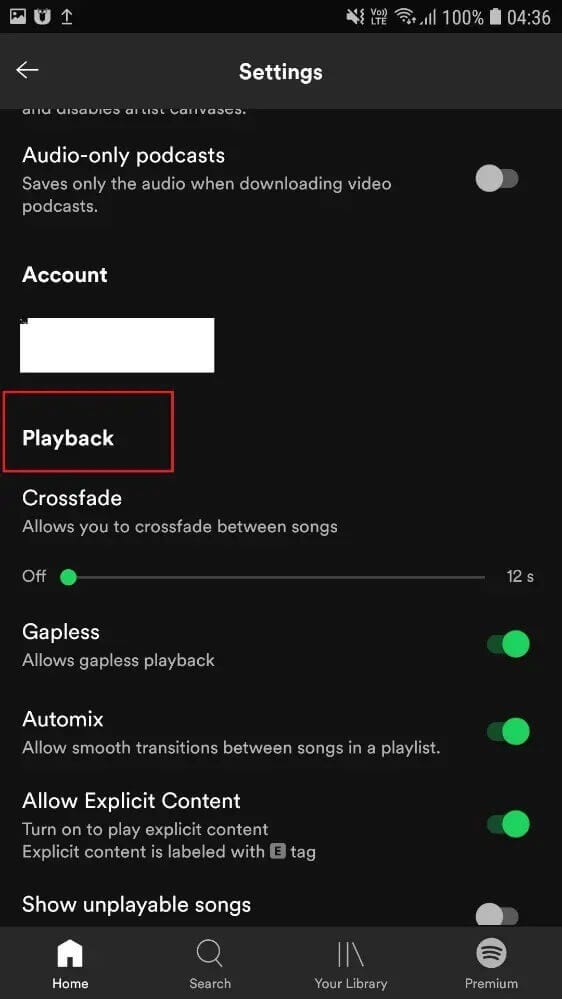 كيفية إصلاح عدم عمل بحث Spotify - %categories