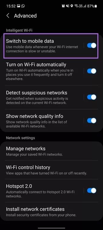 switch-to-mobile-data_7c4a12eb7455b3a1ce1ef1cadcf29289 كيفية توصيل Wi-Fi تلقائيًا بهواتف Samsung Galaxy