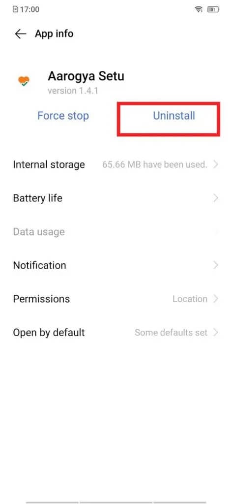 tap-uninstall-press-ok-to-confirm-472x1024-1 لماذا هاتفي عالق في الوضع الآمن؟