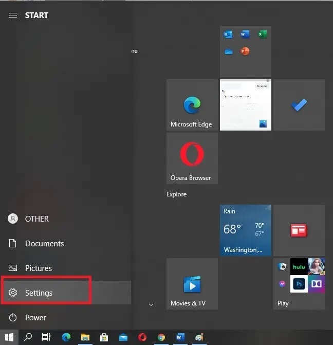 to-enter-the-windows-settings-click-on-the-settin إصلاح خطأ Windows Update 0x80070005