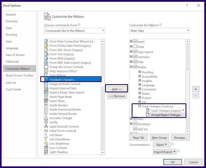 كيفية تعقب التغييرات في Microsoft Excel - %categories