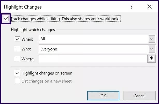 track-changes-on-microsoft-excel-step-18_4d470f76dc99e18ad75087b1b8410ea9 كيفية تعقب التغييرات في Microsoft Excel