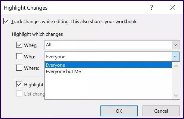 track-changes-on-microsoft-excel-step-20_4d470f76dc99e18ad75087b1b8410ea9 كيفية تعقب التغييرات في Microsoft Excel
